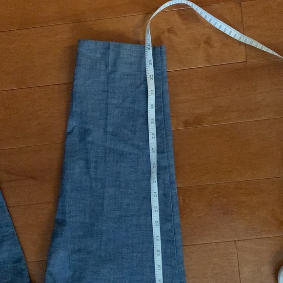 NWOT chambray high waisted pants - Picture 6 of 7